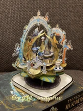 Elf's Castle Puzzle 3D three-dimensional metal assembly model with Lights