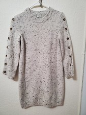 Women's MADEWELL Sweater Mini Dress - Pullover - Size XS - Button Long Sleeve