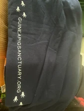 Guinea Pig Sanctuary Sweatpants Swag Size 3X XXXL Navy Blue LAST ONE Drawstring