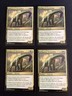 4x Belligerent Brontodon (218) Ixalan LP MTG Magic the Gathering x4 Playset MKE