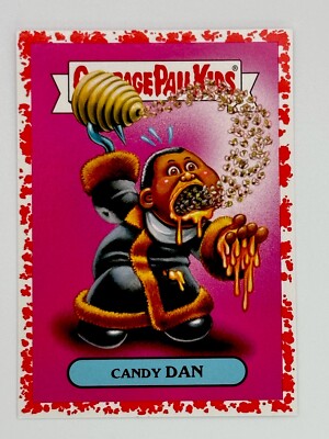 Garbage Pail Kids #1a CANDY DAN Red /75 2018 Oh, The Horror-ible CANDY ...