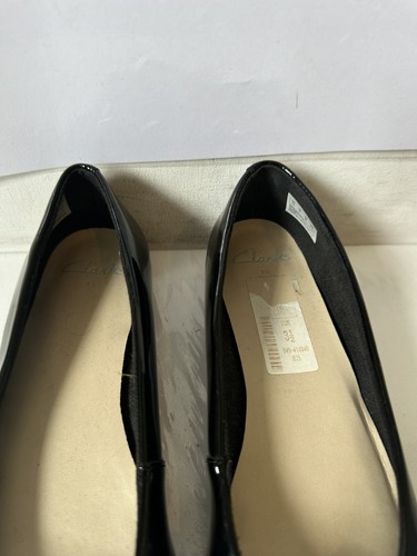 Clarks Zapatos de Cuero Talla UK 3.5 EU 36 en Negro x - Imagen 6 de 10