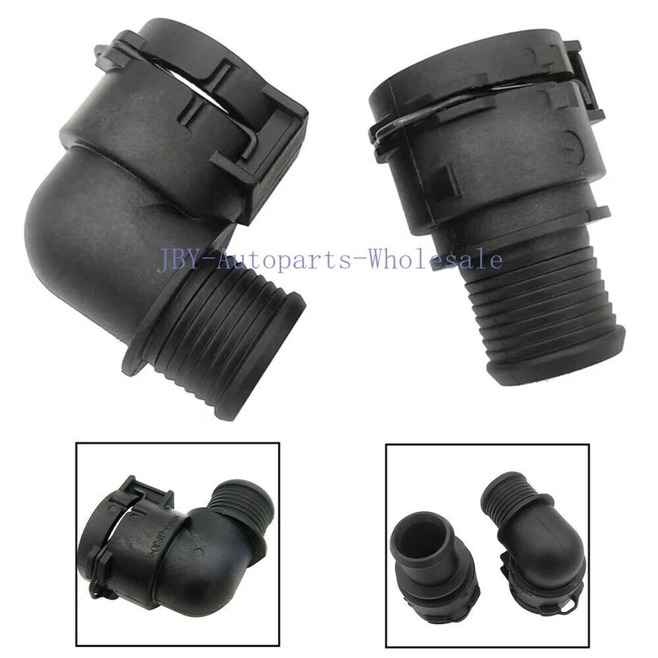 Juego de 2 piezas de calentador conector recto + soporte de codo para Buick Encore 95089364 Foto 3 de 4