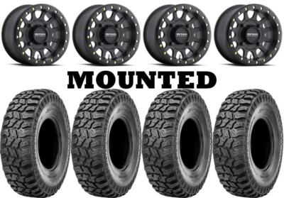 Kit 4 Sedona Ridge Saw 2.0 33x9.5-15 on Method 401 Beadlock Matte Black CAN