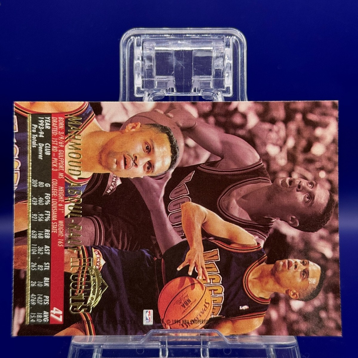 MAHMOUD ABDUL-RAUF DENVER NUGGETS・G Basket Ball NBA Card
