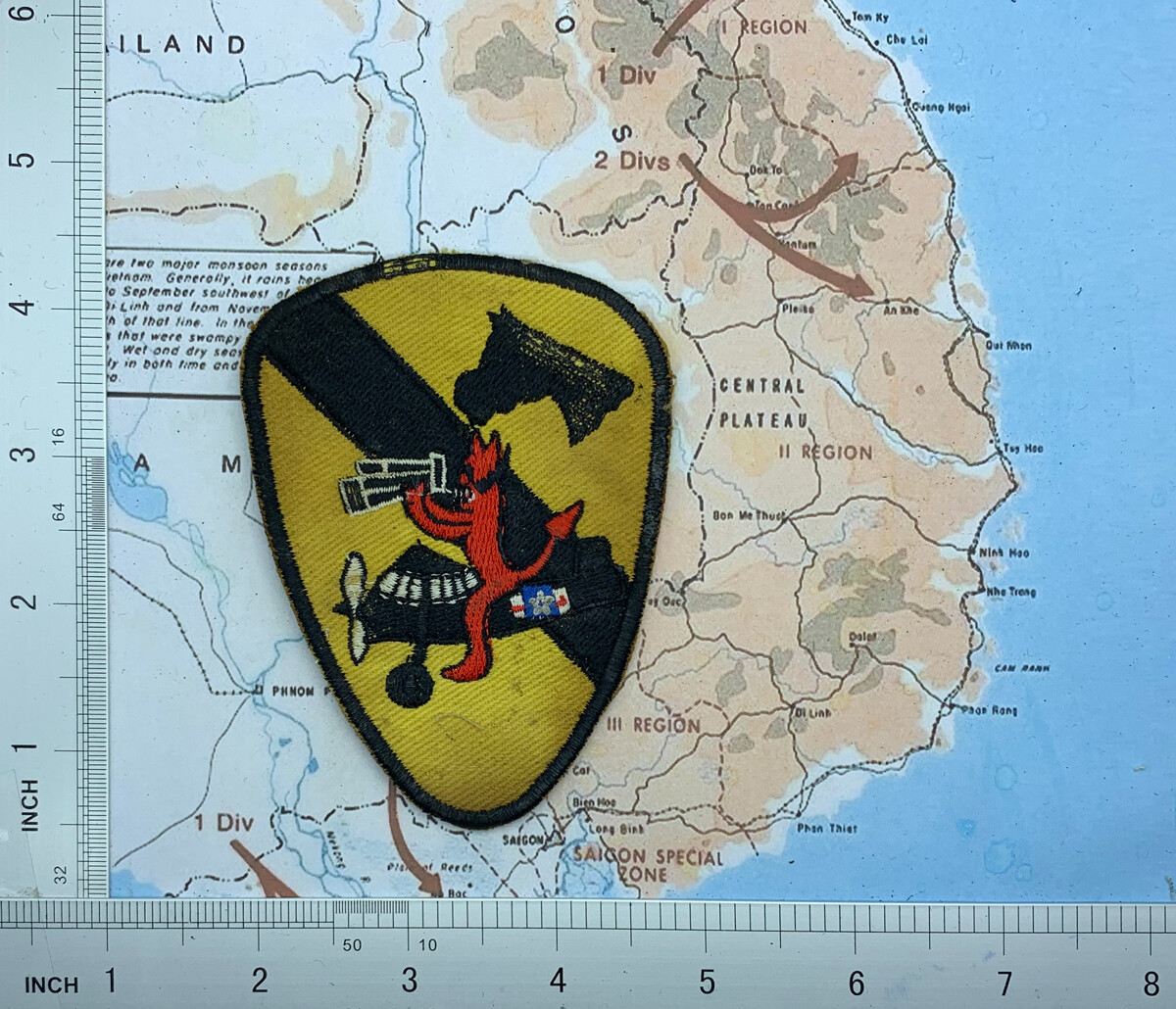Camera Man Patch Patch , 15th AVIATION Company CAMERAMAN 1st Cavalry Division Patch , z ...