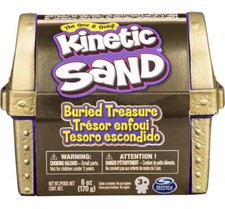 Kinetic Sand Buried Treasure Coins Treasure Chest by Spin Master