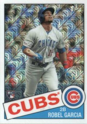 2020 Topps Silver Pack Refractor #85C47 Robel Garcia RC Rookie Card Cubs   