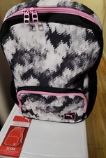 Mochila para portátil juvenil Puma Elena Evercat 15", negra/blanca/gris/rosa nueva con etiquetas