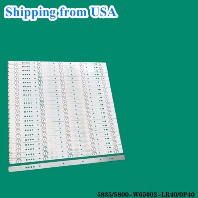 KIT 24 BARRE STRIP LED TV LG 5835-W65002-0P40/LR40