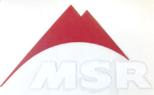アウトドア用品色々 peak Trangia MSR  Logos MSR MOUNTAIN SAFETY RESEARCH TENTS/STOVES/COOKWEAR SPONSOR LOGO