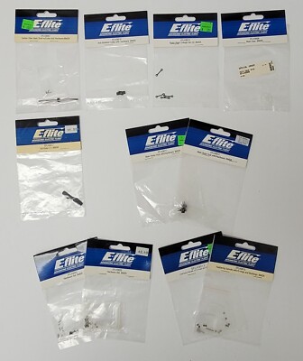 Eflite / Blade MSR~ 11 Item Parts Lot ~ RC Heli Helicopter NIP NOS - BMSR