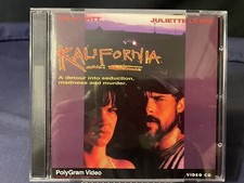 Kalifornia Video CD VCD Polygram Missing Back Cover Art Excellent RARE