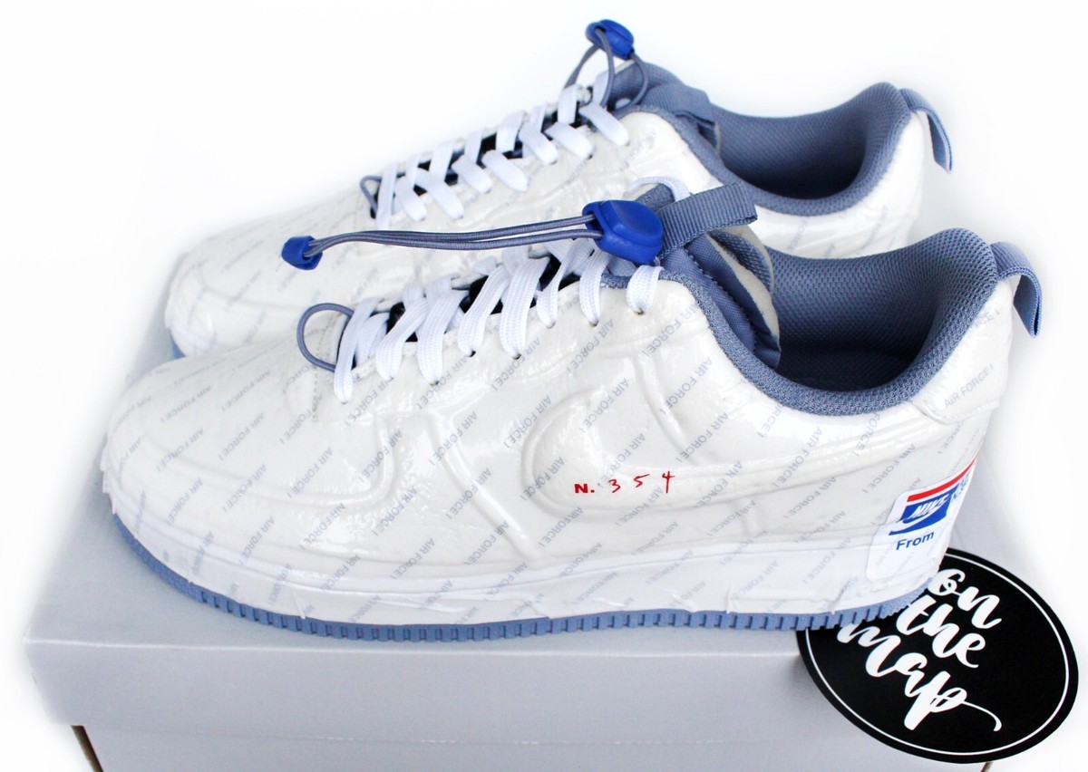 Nike Air Force Experimental AF1 USPS Postal Ghost White UK