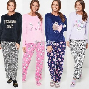 ladies pyjamas fleece