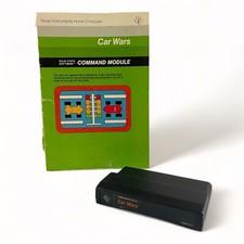 Car Wars TI-99/4A VTG 1981 Texas Instruments Video Game WORKS