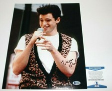 MATTHEW BRODERICK SIGNED FERRIS BUELLER'S DAY OFF 11x14 MOVIE PHOTO BECKETT BAS