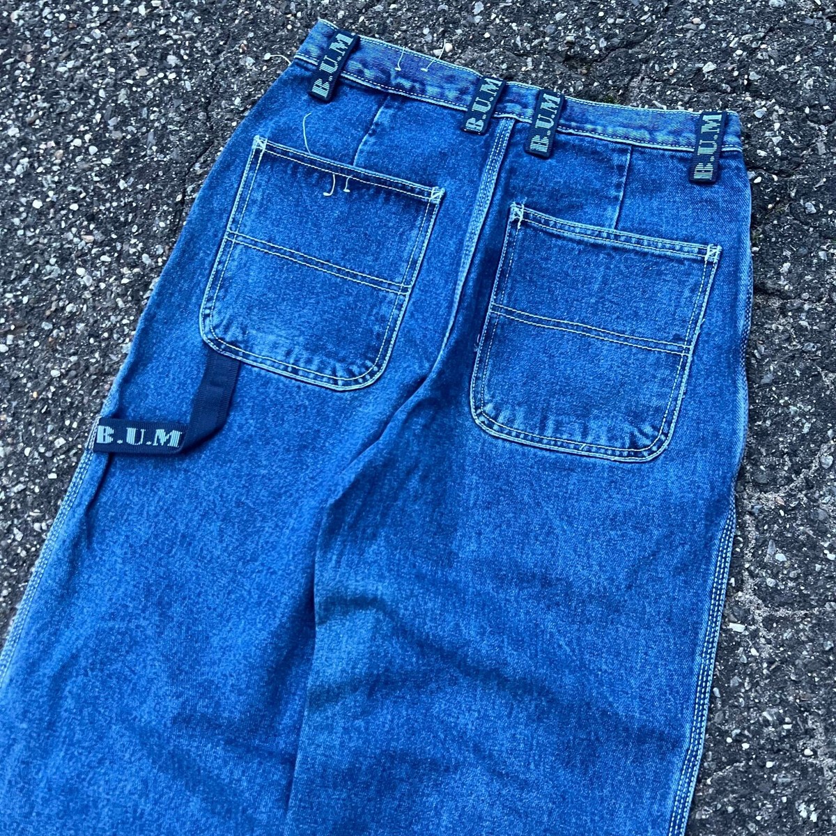 パンツ 2000's archive paint buggy denim pants 00s ARCHIVE】 wide