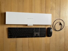 Apple Magic Wireless Keyboard 2 A1843 and Magic Mouse 2 A1657 - Space Gray