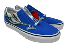 VANS Old Skool Warp Nebulas Blue/Chrome Size M5/W6.5