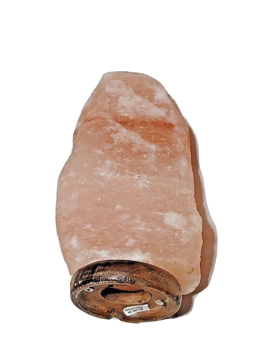 Natural Pink Himalayan Rock Salt Plug in Lamp Light Purification