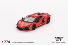 Mini GT 1:64 Lamborghini Revuelto Arancio Dac Lucido Diecast Model MGT00774-1H