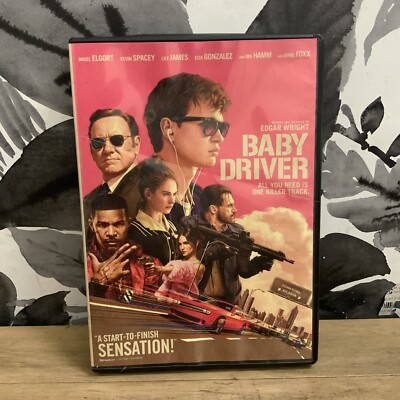 ☀️ Baby Driver (DVD, 2017) Kevin Spacey OpenBox 43396488281|