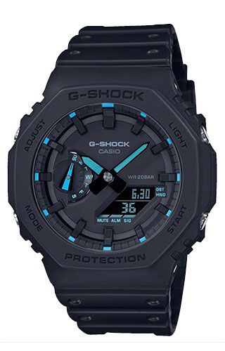 Orologio Casio - GA-2100-1A2ER GA-2100-1A2ER, G-Shock Uomo RESINA BLU
