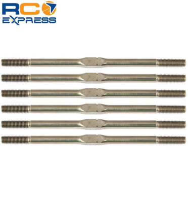 Associated ProSC10 FT Titanium Turnbuckle Set 3x67mm (2.65 in