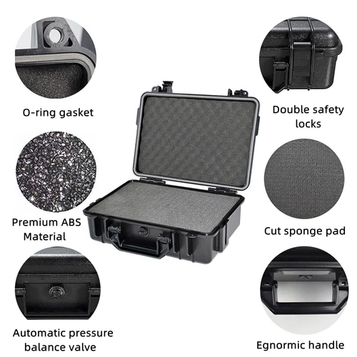 Waterproof Protective Hard Carry Flight Case Camera Equipment Storage Secure Box - Picture 2 of 10