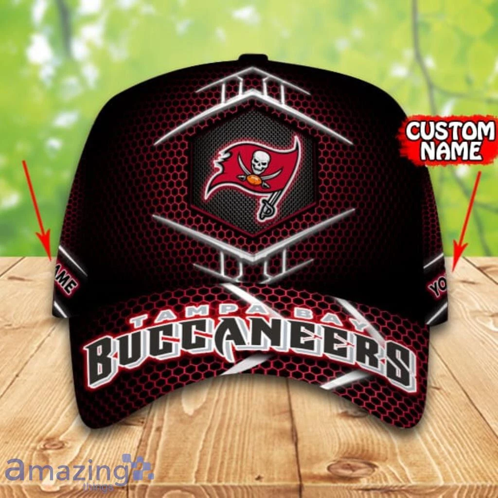 football Tampa Bay Buccaneers Custom Name Black Classic Cap