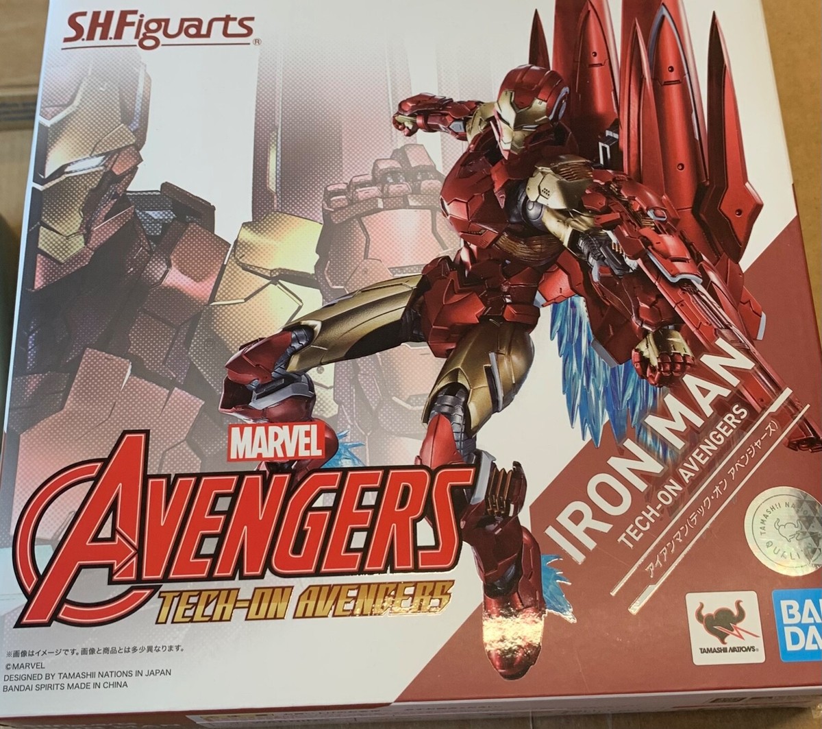 アメコミ BANDAI IRON MAN TECH-ON AVENGERS SHFiguarts Marvel Avengers Tech-on Avengers Iron Man BanDai | eBay