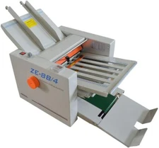 Used 110V  Adjustable Auto Electric Paper Folding Machine for Manuals Letters