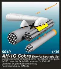 CMK 1/35 AH-1G Cobra Exterior Upgrade Set for ICM kits