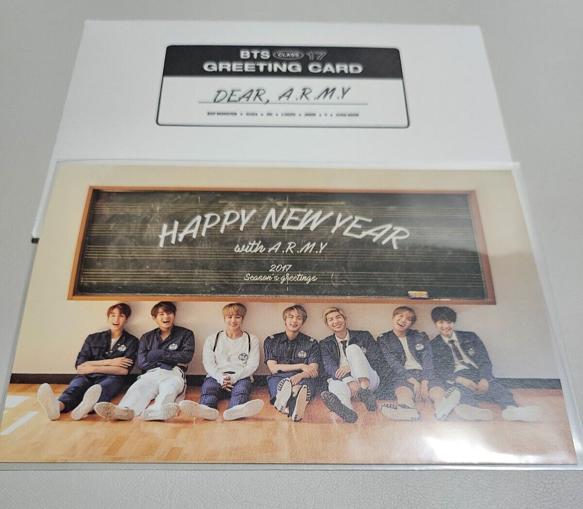 BTS 2017 Season's Greetings / Good Condition/ Photocard RM / Full