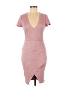 pale pink sheath dress