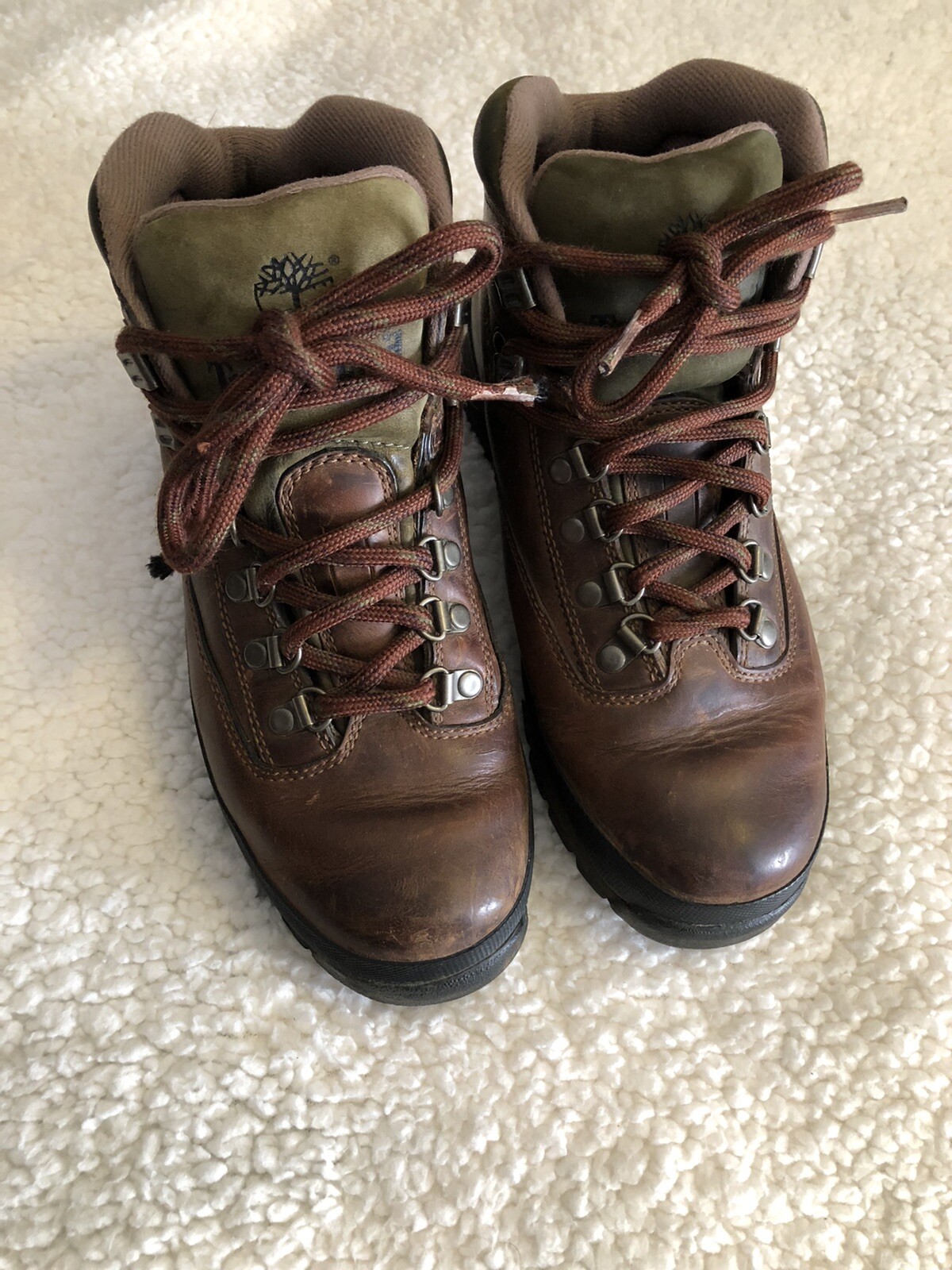 timberland vintage hiking boots