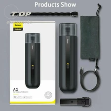 Baseus 5000Pa Cordless Car Vacuum Cleaner 12V Mini Auto Home Handheld Duster