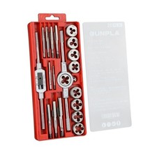 Metrisches Gewindeschneider Set 20-teilig M3-M12 aus Legierungsstahl