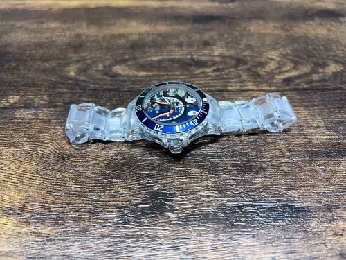 A Bathing Ape BAPEX Clear Watch Quartz Analog Streetw… - Gem