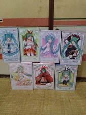 Hatsune Miku Wonderland Figure Set of 7 Authentic Figures Box Sent Folded