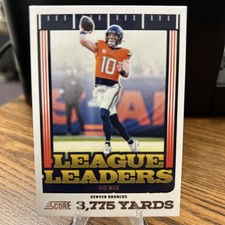 2025 Score - League Leaders Bo Nix #11