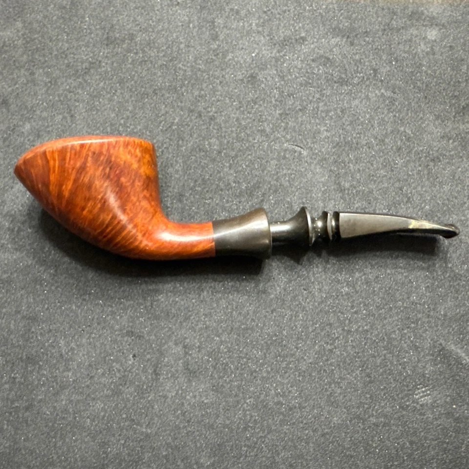 复古 Stanwell 丹麦之星 #826 独特手绘烟草烟斗 丹麦 — 第 2/4 张图片