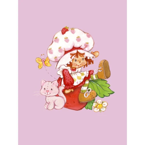 Strawberry Shortcake Girls SIZE 6-6X Short Sleeve Graphic T-Shirt color pink - Picture 4 of 10