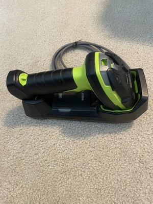 Zebra LI3678 Ultra-Rugged Cordless 1D Barcode Scanner USB Kit Cradle