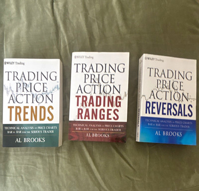 Al Brooks Wiley Trading Price Action Set of 3 Paperback Technical Analysis
