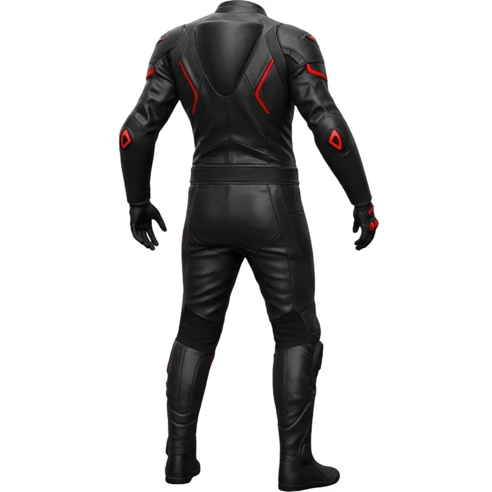 New Batman Motorbike Racing Leather Suits Adults Motorcycle Biker Leather Suit - Image 2 of 4