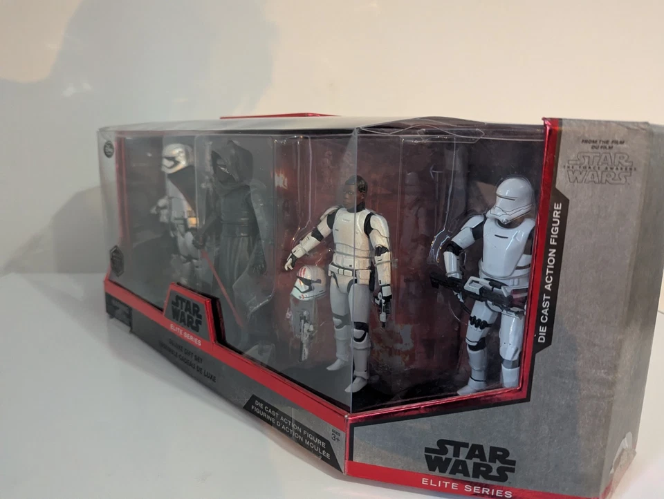 Star Wars Elite Series TFA Die Cast 5x Action Figures Deluxe Set with Exclusives - Image 2 of 4