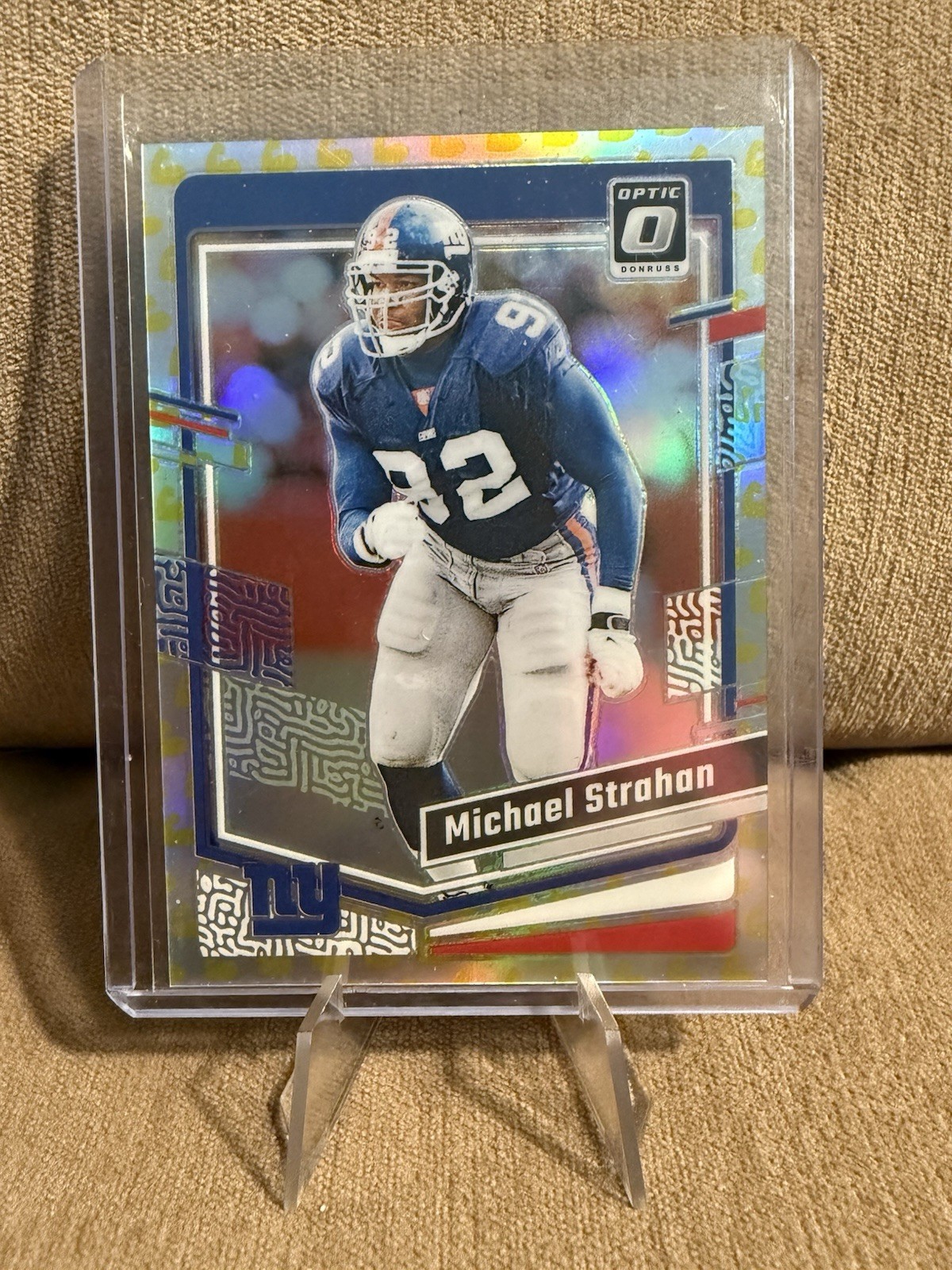 2023 Panini Donruss Optic - Michael Strahan #146 Flex Prizm /149 NY Giants