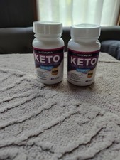 2 X KETO BHB 1200mg PURE Ketone FAT BURNER Weight Loss Diet Pills Ketosis